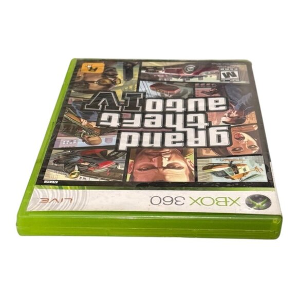Grand Theft Auto IV Xbox 360 Video Game Complete Case & Disc Rockstar Mature GTA - Picture 6 of 10